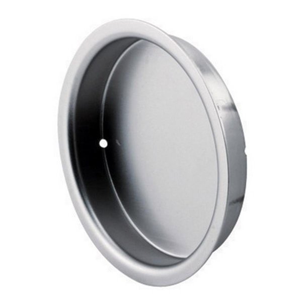 164478 Slide-Co 2 in. dia. Satin Nickel Round Mortise Pull, 6PK, Gourmetgalley, Mfr#: GO153705